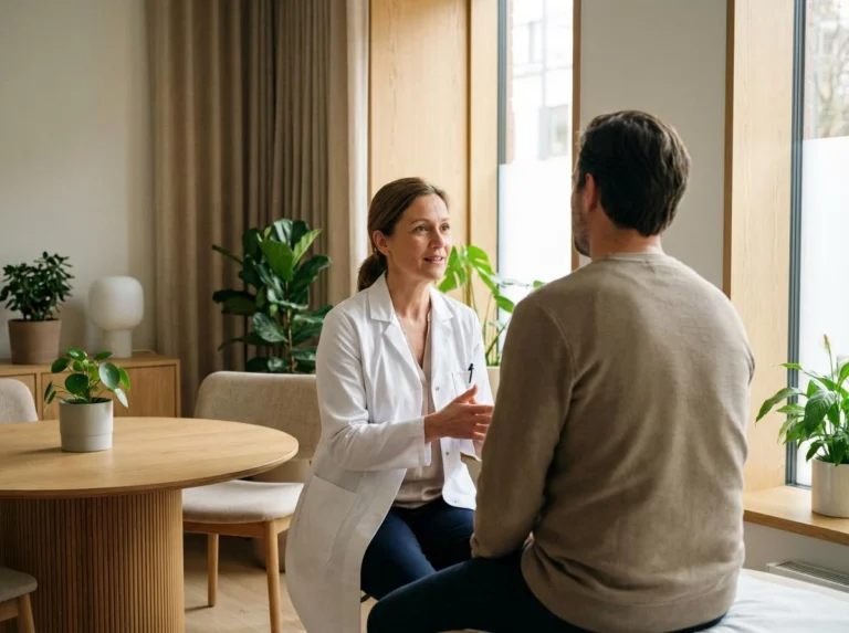 Medicinska detoksikacija v SM kliniki – zdravnik spremlja pacienta